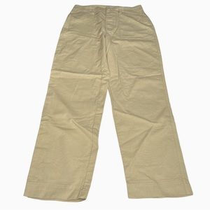 ASOS High Rise Straight Leg Pants Tan Size 30